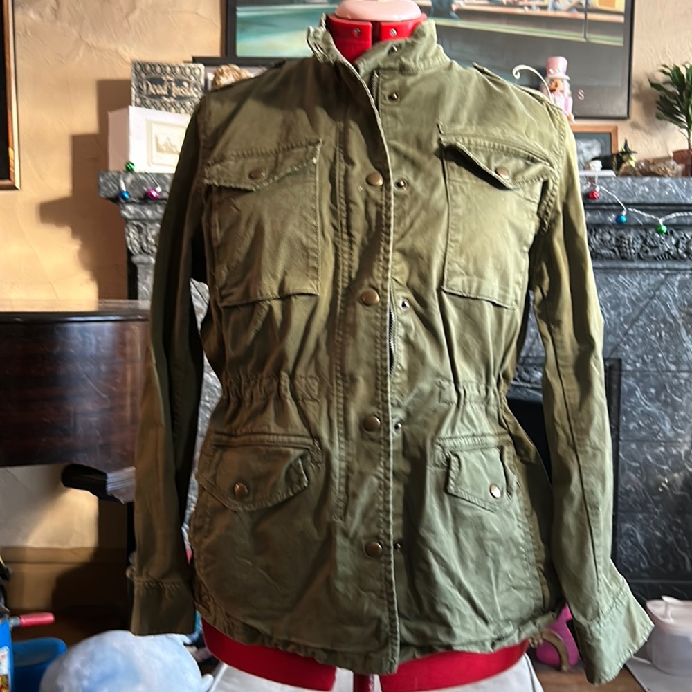 Olive color Gap jacket